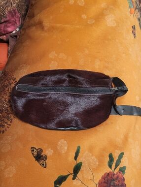 Funky Burgundy & Black Sling Bag